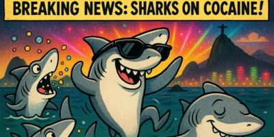 Estudio sobre tiburones en Brasil: tiburones picudos con cocaína en el cuerpo