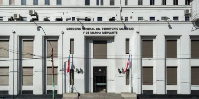 Edificio de DIRECTEMAR en Valparaíso – fotografía de archivo de 2020