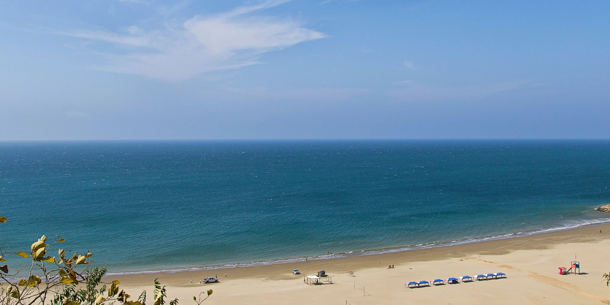 Playa en Santa Marianita, Ecuador